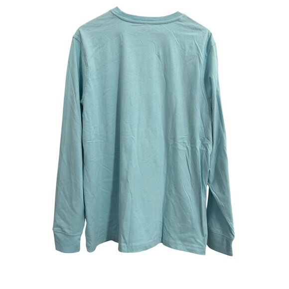 Life Is Good Blue Long Sleeve Graphic T-Shirt L Jeep Adventure Design - Picture 3 of 4